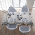 Obrus plamoodporny motyw kwiatowy 140x200 - 22987
