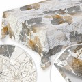 Obrus plamoodporny motyw liści 140x220 - 23008