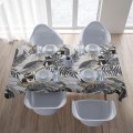 Obrus plamoodporny motyw liści 140x220 - 23023