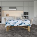 Obrus plamoodporny motyw piór 140x220 - 23037