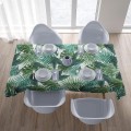 Obrus plamoodporny motyw liści 140x240 - 23077