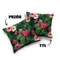 Poszewka dekoracyjna z motywem tropikalnym 50X50 - 235