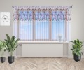Firana gotowa motyw kwiatowy 500x150 - 23670