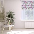 Firana gotowa motyw kwiatowy 500x150 - 23671