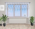 Firana gotowa motyw delikatnych liści 500x150 - 23676