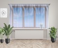 Firana gotowa motyw tropikalnych liści 500x150 - 23685