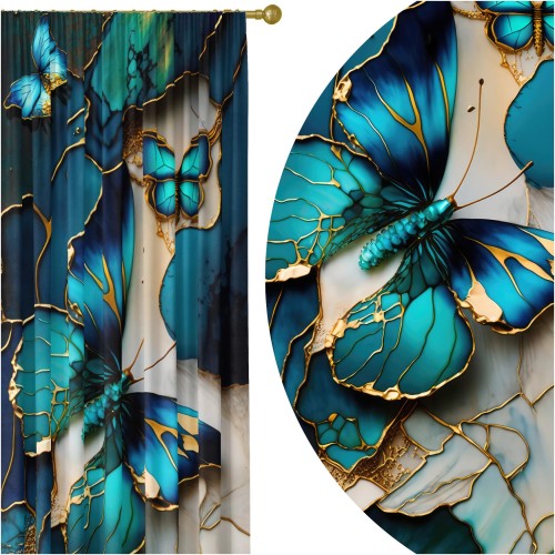 Zasłona półzaciemniająca glamour 140x230 na taśmie - 23992