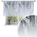 Firana gotowa motyw liści 300x120 taśma - 24252