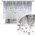 Firana gotowa motyw motyli 300x130 taśma - 24284