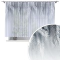 Firana gotowa motyw liści 300x140 taśma - 24300