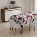 Obrus plamoodporny motyw kwiatowy 140x260 - 24525