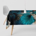 Obrus plamoodporny motyw kwiatowy 140x260 - 24536