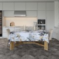 Obrus plamoodporny motyw kwiatowy 140x300 - 24642