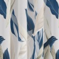 Zasłona półzaciemniająca z motywem pastelowych piór 140x250 przelotki - 2486