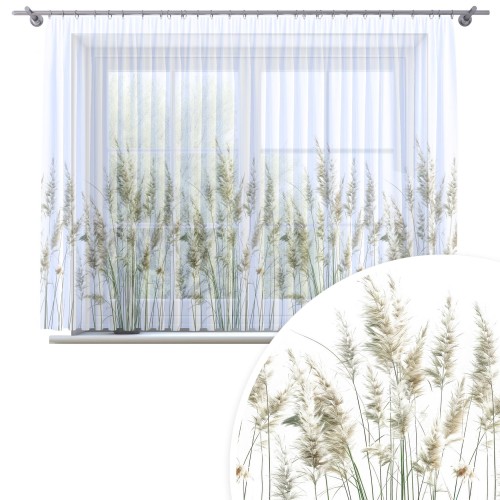 Firana na taśmie 300x150 motyw jesienny - 24874