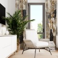 Zasłona półzaciemniająca glamour 140x250 na taśmie - 24894