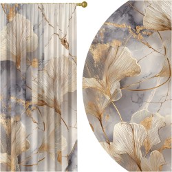 Zasłona półzaciemniająca glamour 140x250 na taśmie