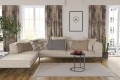 Zasłona półzaciemniająca glamour 140x250 na taśmie - 24907