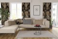 Zasłona półzaciemniająca glamour 140x250 na taśmie - 24919