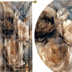 Zasłona półzaciemniająca glamour 140x250 na taśmie