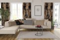 Zasłona półzaciemniająca glamour 140x250 na taśmie - 24931