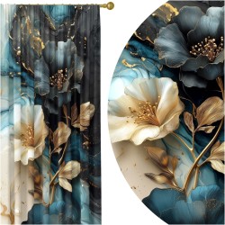 Zasłona półzaciemniająca glamour 140x250 na taśmie
