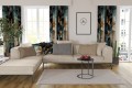 Zasłona półzaciemniająca glamour 140x250 na taśmie - 24967
