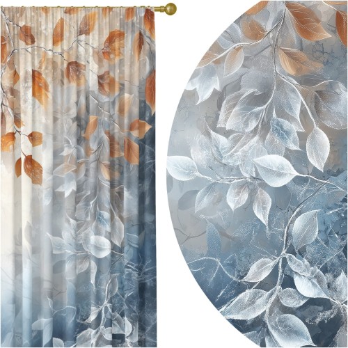 Zasłona półzaciemniająca glamour 140x250 na taśmie - 24982