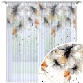 Firana gotowa motyw kwiatowy 300x250 - 25025