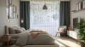Firana gotowa motyw kwiatowy 300x250 - 25034