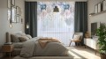 Firana gotowa motyw kwiatowy 300x250 - 25048