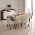 Bieżnik obrus jesienny gładki 40x140 cm na stół - 25069