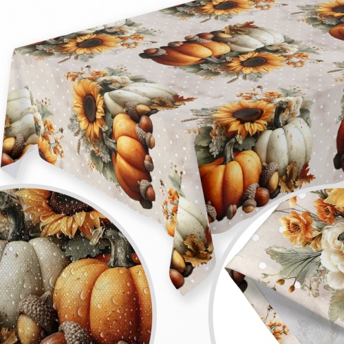  Obrus plamoodporny motyw jesienny 140x220 - 25265