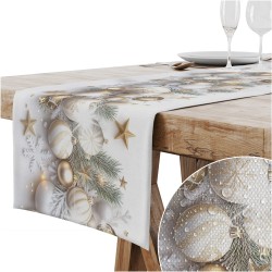 Bieżnik obrus świąteczny gładki 40x180 cm na stół Boże Narodzenie