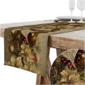 Bieżnik obrus świąteczny gładki 40x180 cm na stół Boże Narodzenie - 25438