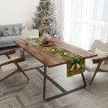 Bieżnik obrus świąteczny gładki 40x180 cm na stół Boże Narodzenie - 25446