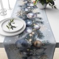 Bieżnik obrus świąteczny gładki 40x180 cm na stół Boże Narodzenie - 25462