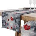 Bieżnik obrus świąteczny gładki 40x180 cm na stół Boże Narodzenie - 25468