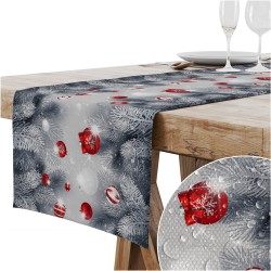 Bieżnik obrus świąteczny gładki 40x180 cm na stół Boże Narodzenie