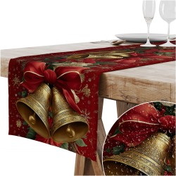 Bieżnik obrus świąteczny gładki 40x200 cm na stół Boże Narodzenie