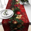 Bieżnik obrus świąteczny gładki 40x200 cm na stół Boże Narodzenie - 25522