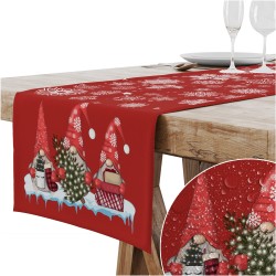Bieżnik obrus świąteczny gładki 40x200 cm na stół Boże Narodzenie