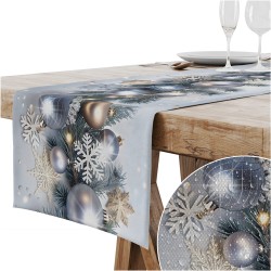 Bieżnik obrus świąteczny gładki 40x140 cm na stół Boże Narodzenie