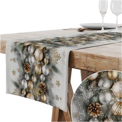 Bieżnik obrus świąteczny gładki 40x140 cm na stół Boże Narodzenie