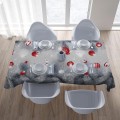Obrus plamoodporny motyw świąteczny 120x180 - 25912