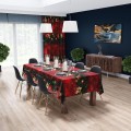 Obrus plamoodporny motyw świąteczny 140x240 - 26033