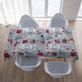 Obrus plamoodporny motyw świąteczny 140x300 - 26119