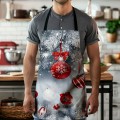 Fartuch kuchenny z motywem świątecznym - 26261
