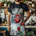 Fartuch kuchenny z motywem świątecznym - 26263