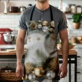 Fartuch kuchenny z motywem świątecznym - 26268